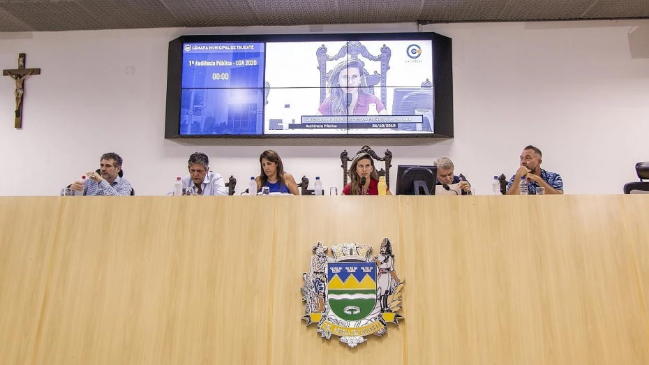 Câmara de Taubaté inicia série de audiências sobre orçamento de 2020 Câmara de Taubaté inicia série de audiências sobre orçamento de 2020