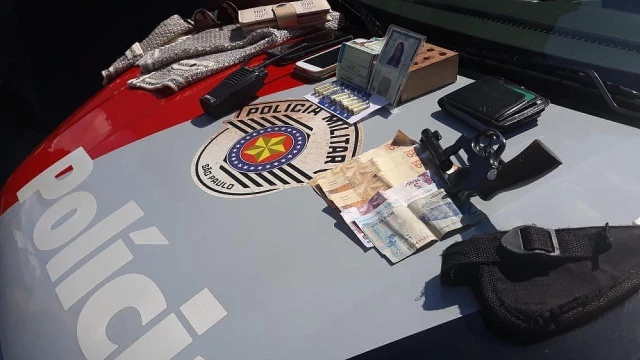 Homem é preso acusado de matar companheira a tiros em Taubaté