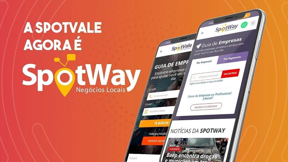 SpotVale é aperfeiçoada e passa a se chamar SpotWay SpotVale é aperfeiçoada e passa a se chamar SpotWay