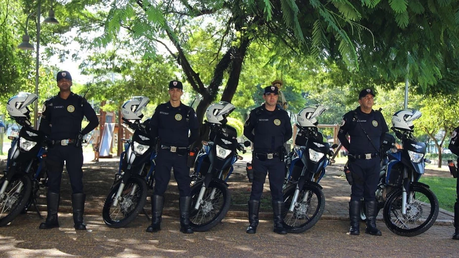 Guarda Municipal reforça segurança da região central no período de Natal Guarda Municipal reforça segurança da região central no período de Natal