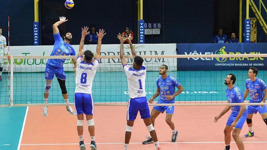 Vôlei Taubaté vence mais uma e vê distância para líder da Superliga cair Vôlei Taubaté vence mais uma e vê distância para líder da Superliga cair