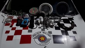 Trio que tentava furtar casa no Jardim Ana Emília é surpreendido pela PM