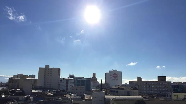 Terça-feira de temperaturas elevadas na RMVale