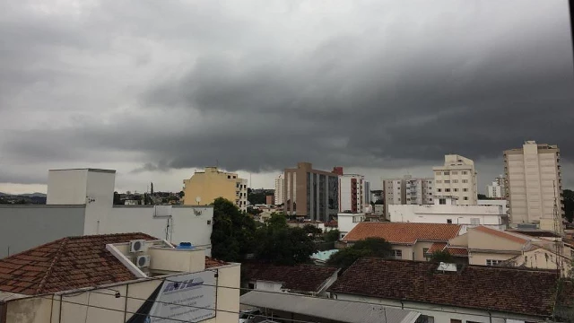 Tempo instável derruba temperaturas na RMVale