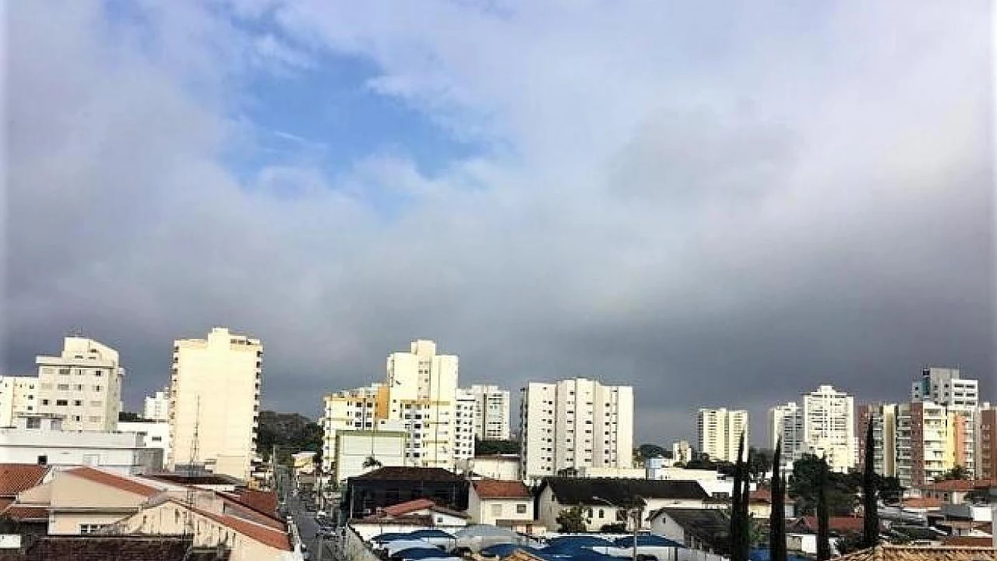 Taubaté terá terça-feira com nebulosidade e temperaturas elevadas