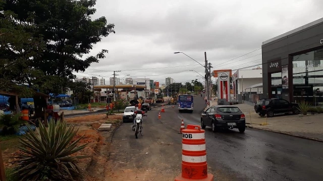 Trecho da Av. Charles Schnneider é interditado para obras em Taubaté