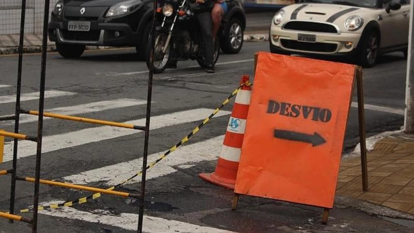 Vias da região central de Taubaté recebem revitalização