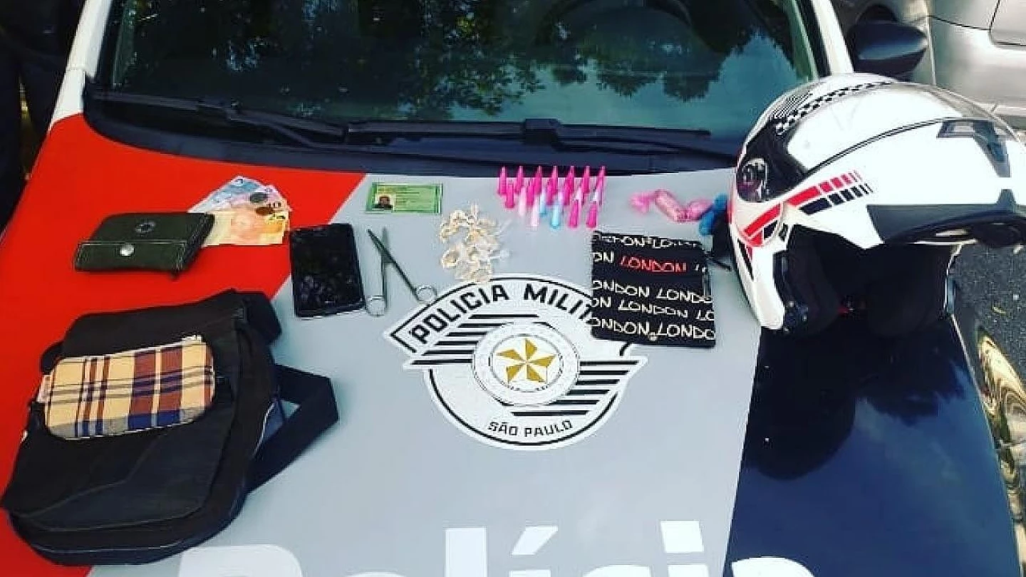 Homem é preso por tráfico de drogas no Mourisco, em Taubaté