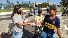 Caraguatatuba adota ‘multa educativa’ para pessoas sem máscara