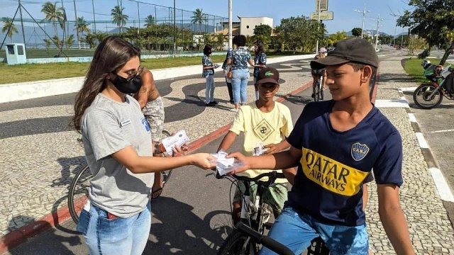 Caraguatatuba adota ‘multa educativa’ para pessoas sem máscara