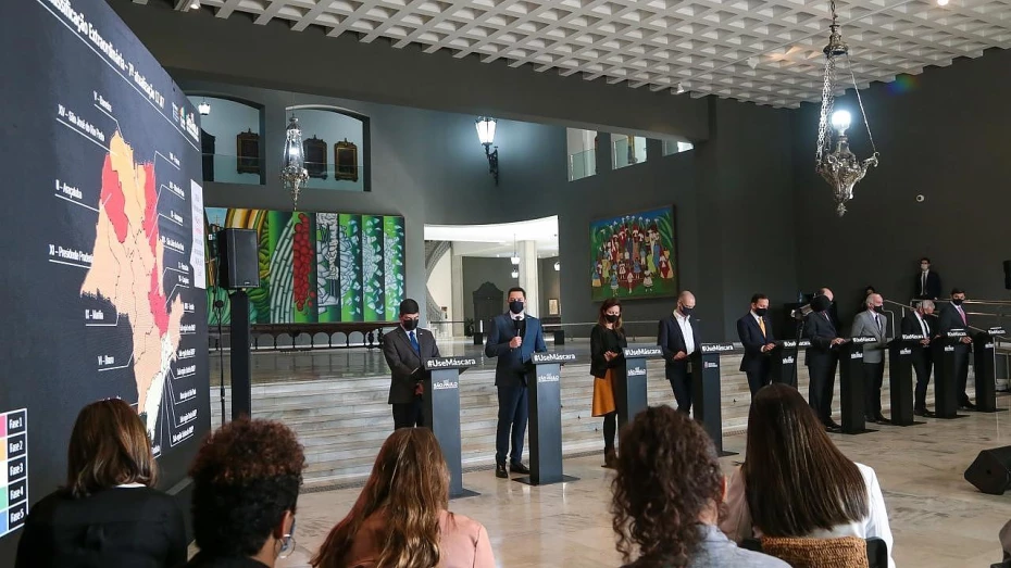 Governo de SP mantém RMVale na cor laranja do Plano São Paulo Governo de SP mantém RMVale na cor laranja do Plano São Paulo
