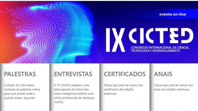 Unitau abre inscrições para Cicted 2020