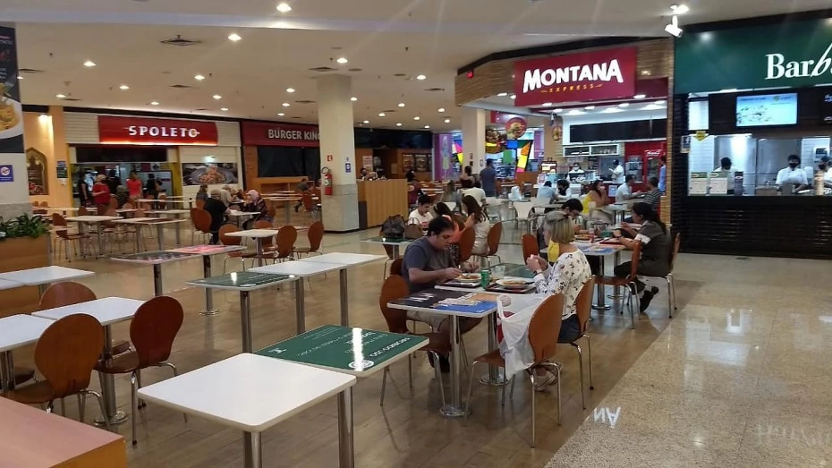 Shoppings de Taubaté reabrem praças de alimentação na fase amarela Shoppings de Taubaté reabrem praças de alimentação na fase amarela