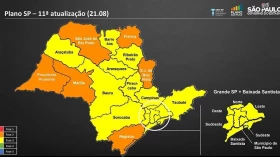 Plano SP: RMVale segue na fase amarela e permite flexibilização de bares e restaurantes Plano SP: RMVale segue na fase amarela e permite flexibilização de bares e restaurantes