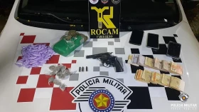 Trio é preso por tráfico de drogas no bairro Cidade de Deus, em Taubaté