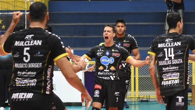 Vôlei Taubaté inicia disputa da final do Campeonato Paulista de 2020