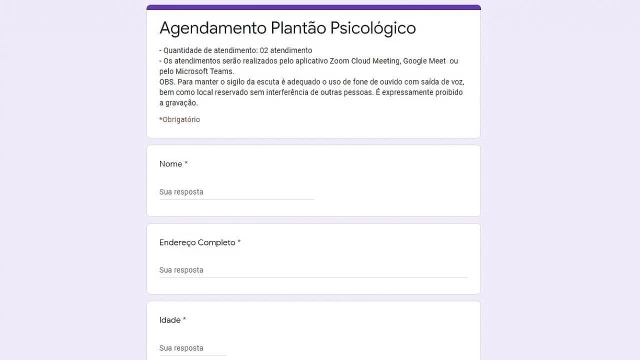 Atendimento psicológico gratuito é oferecido por alunos da Unitau