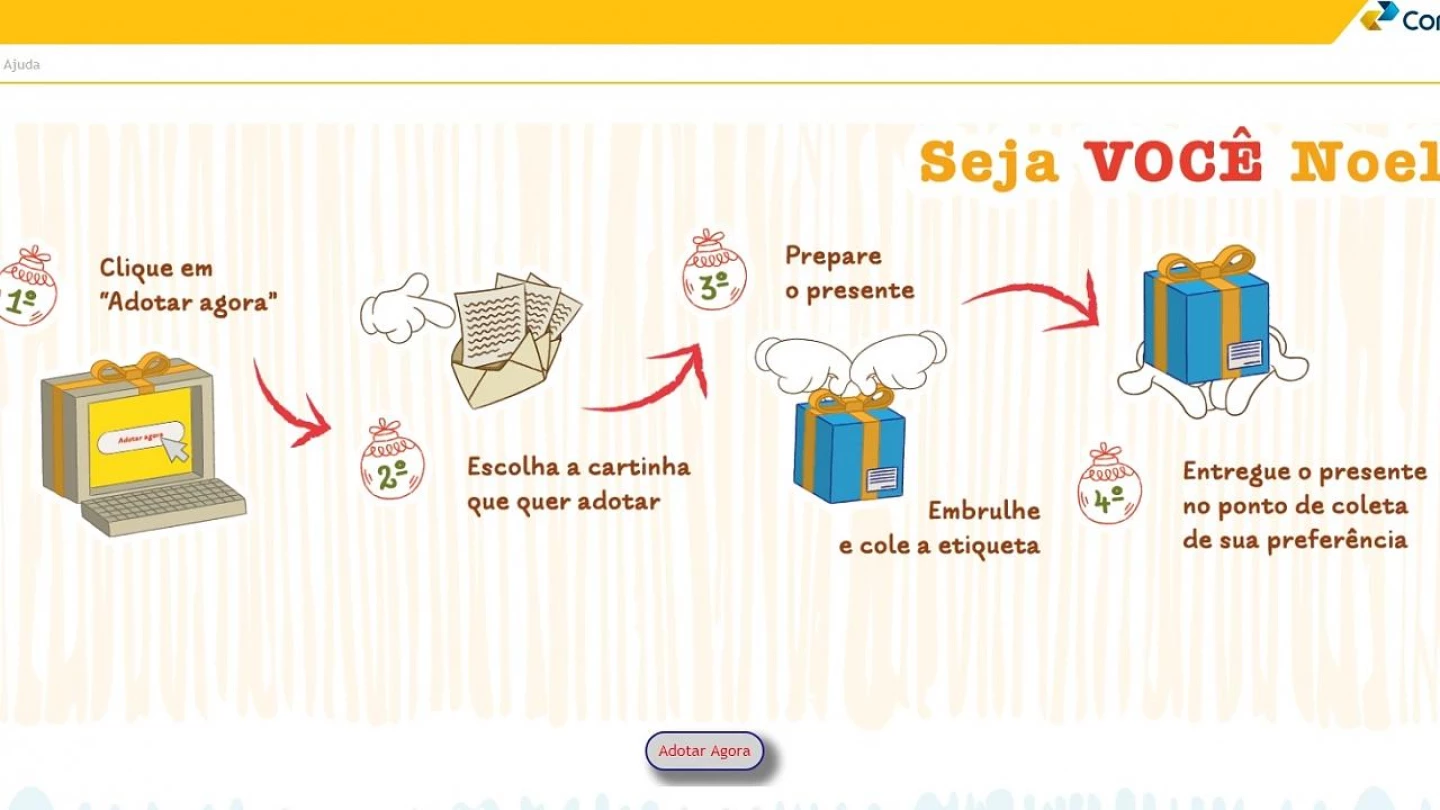 Campanha “Papai Noel dos Correios” será digital em 2020