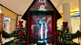 Shopping de Taubaté inaugura Papai Noel holográfico