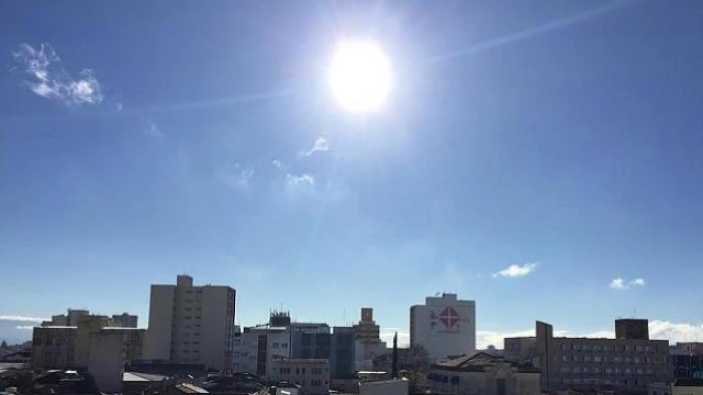 Fim de semana com sol e temperaturas elevadas em Taubaté e região