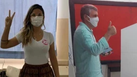 Loreny e Saud votam no 2º turno da eleição em Taubaté