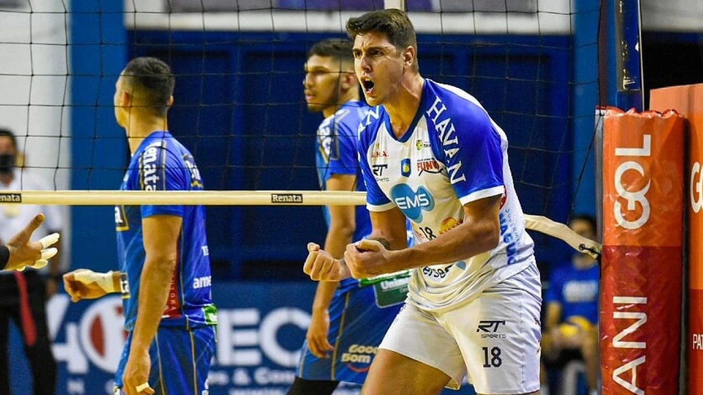 Vôlei Taubaté derrota Campinas fora de casa e segue líder da Superliga