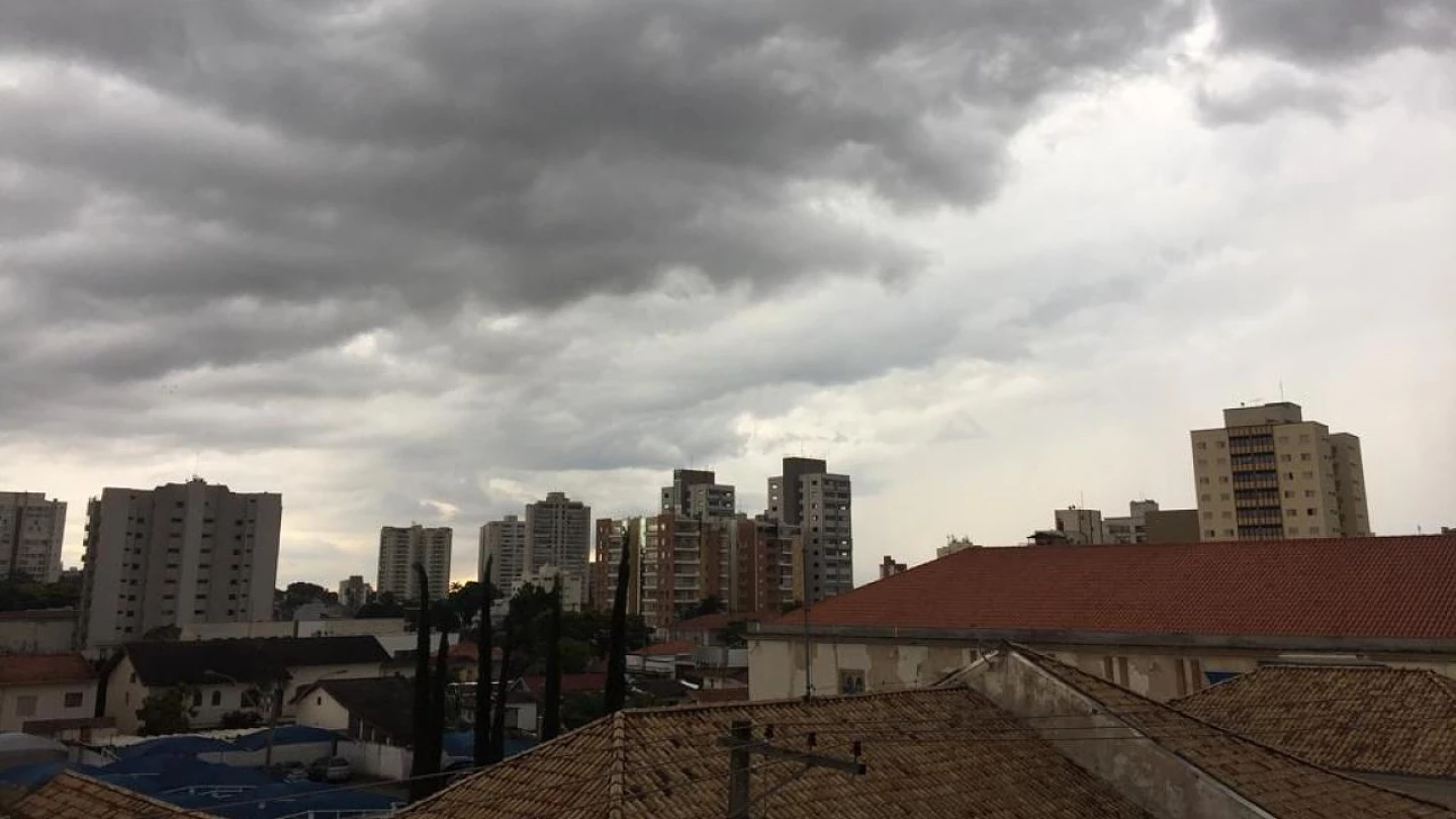 Semana começa com chuva e chance de acumulados significativos na RMVale