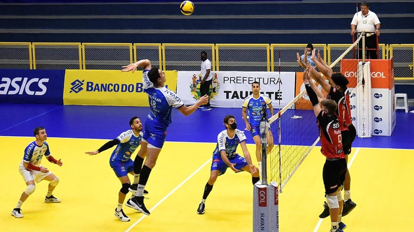 Vôlei Taubaté visita Caramuru-PR pela Superliga Masculina