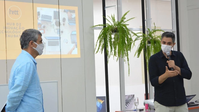 Evento do Hub de Taubaté é marcado pela presença de Ortiz Junior e José Saud