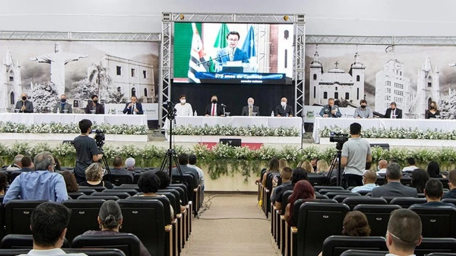 Posse de vereadores, prefeito e vice de Taubaté é agendada para dia 1º