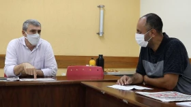Saud participa de reunião no Sindicato dos Metalúrgicos de Taubaté