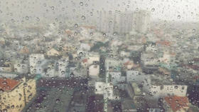 Semana de chuva e céu encoberto na região