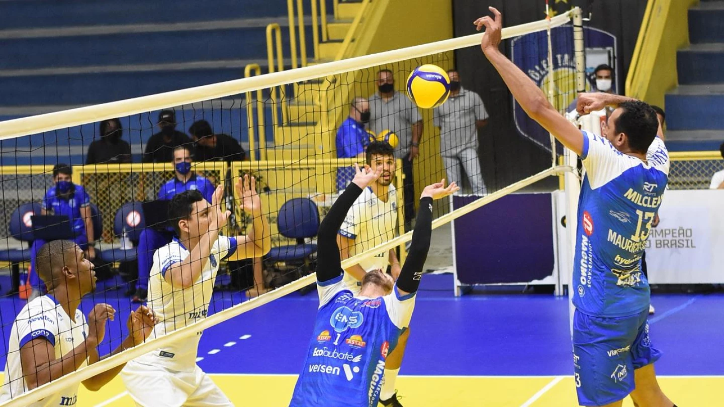 Vôlei Taubaté inicia disputa pelo tricampeonato da Copa Brasil