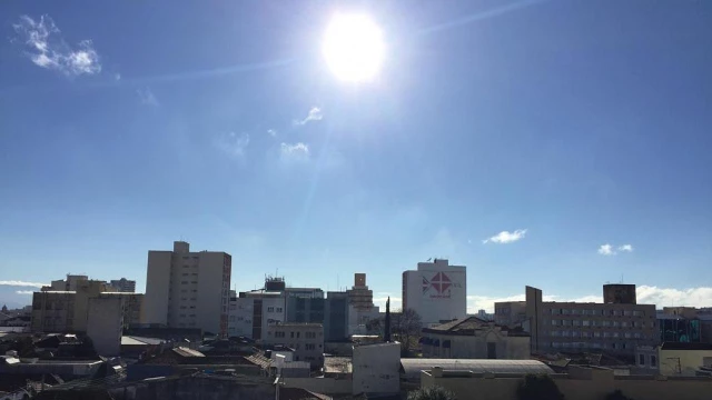 Temperaturas elevadas nesta quarta-feira na RMVale