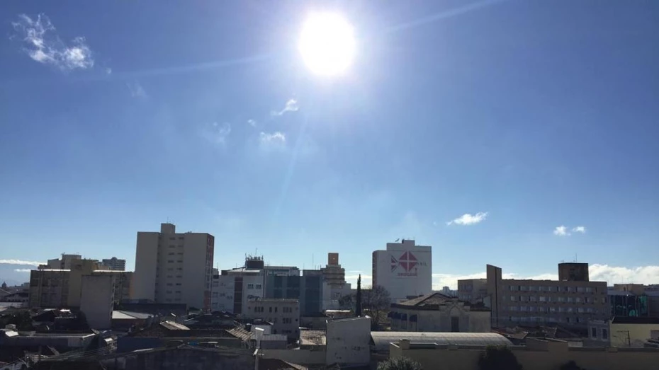 Temperaturas elevadas nesta quarta-feira na RMVale