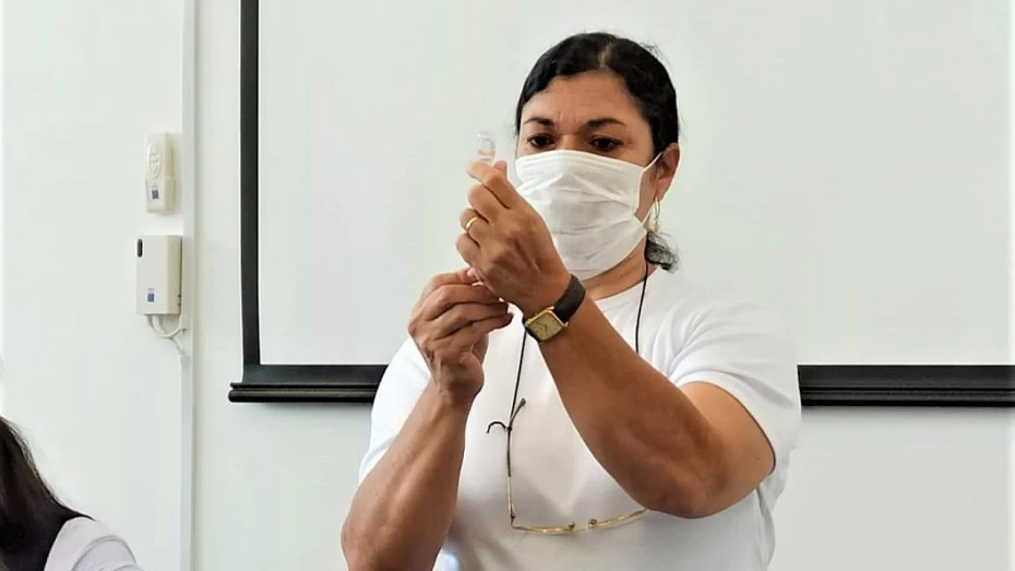 Taubaté supera marca de 1,5 mil vacinados contra Covid-19 Taubaté supera marca de 1,5 mil vacinados contra Covid-19
