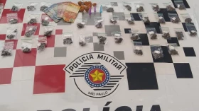 Homem é preso por tráfico de drogas no bairro Barranco, em Taubaté