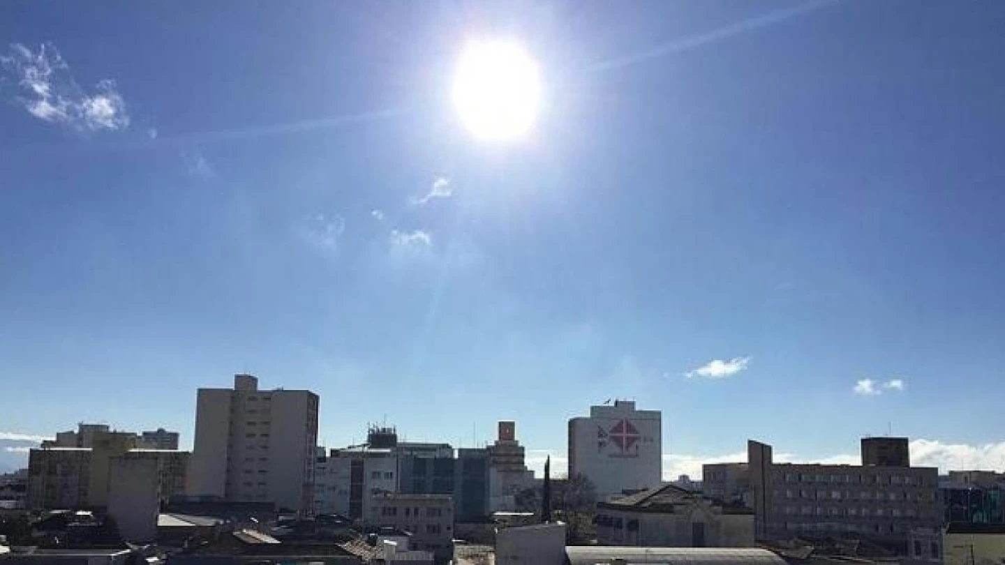 Sol deve predominar nesta terça-feira na RMVale