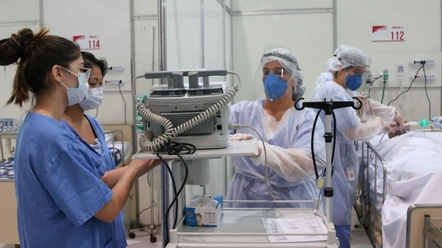 Ocupação de enfermarias Covid-19 volta a 100% em Taubaté