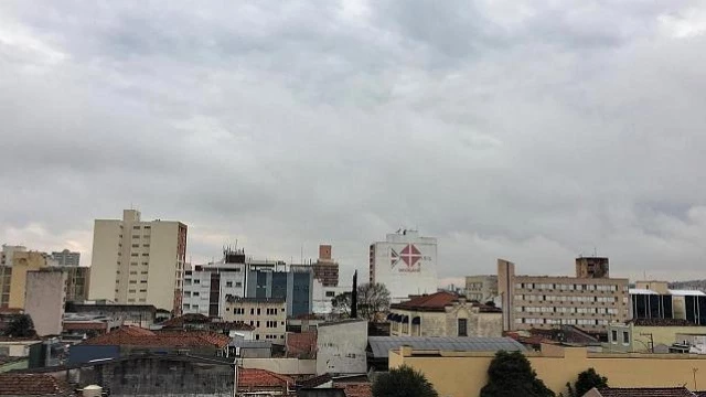 Frente fria traz chuva e variação de nebulosidade à RMVale