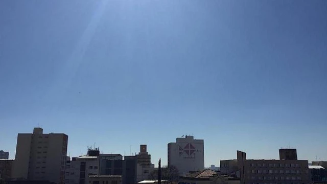Tempo segue ensolarado e sem chuva na RMVale