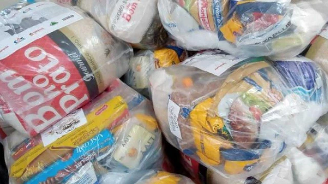 Cestas básicas do Fussta serão entregues nos bairros de Taubaté