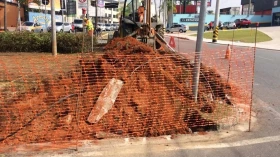 Obras na Av. Charles Schnneider devem ser concluídas no fim de semana