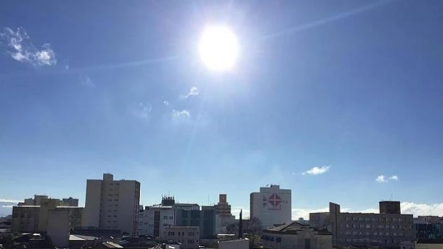 Sol deve predominar ao longo de toda segunda-feira na RMVale