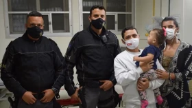 Bebê de um ano é salvo por policias em Taubaté