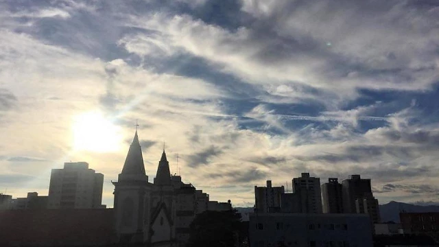 Temperaturas voltam a subir na RMVale neste fim de semana