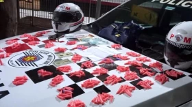 Mulher é presa com droga e munição em Taubaté Mulher é presa com droga e munição em Taubaté