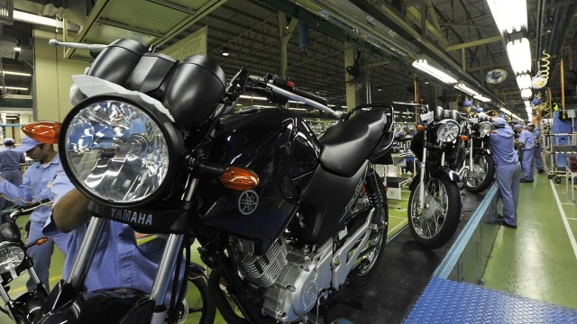 Produção de motocicletas cresce 30,2% em agosto