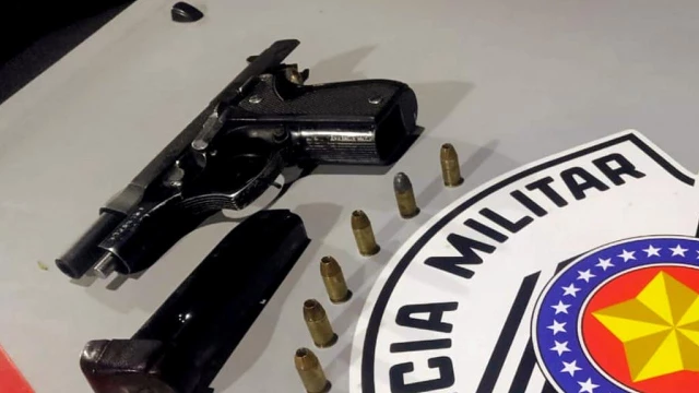 Homem é preso por posse ilegal de arma no São Gonçalo, em Taubaté