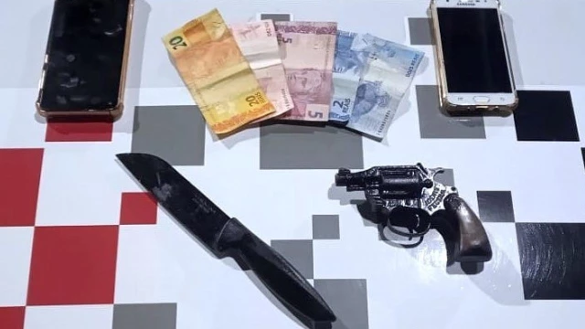 Acusados de roubo são presos em Taubaté